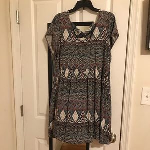 Torrid multi colored dress
